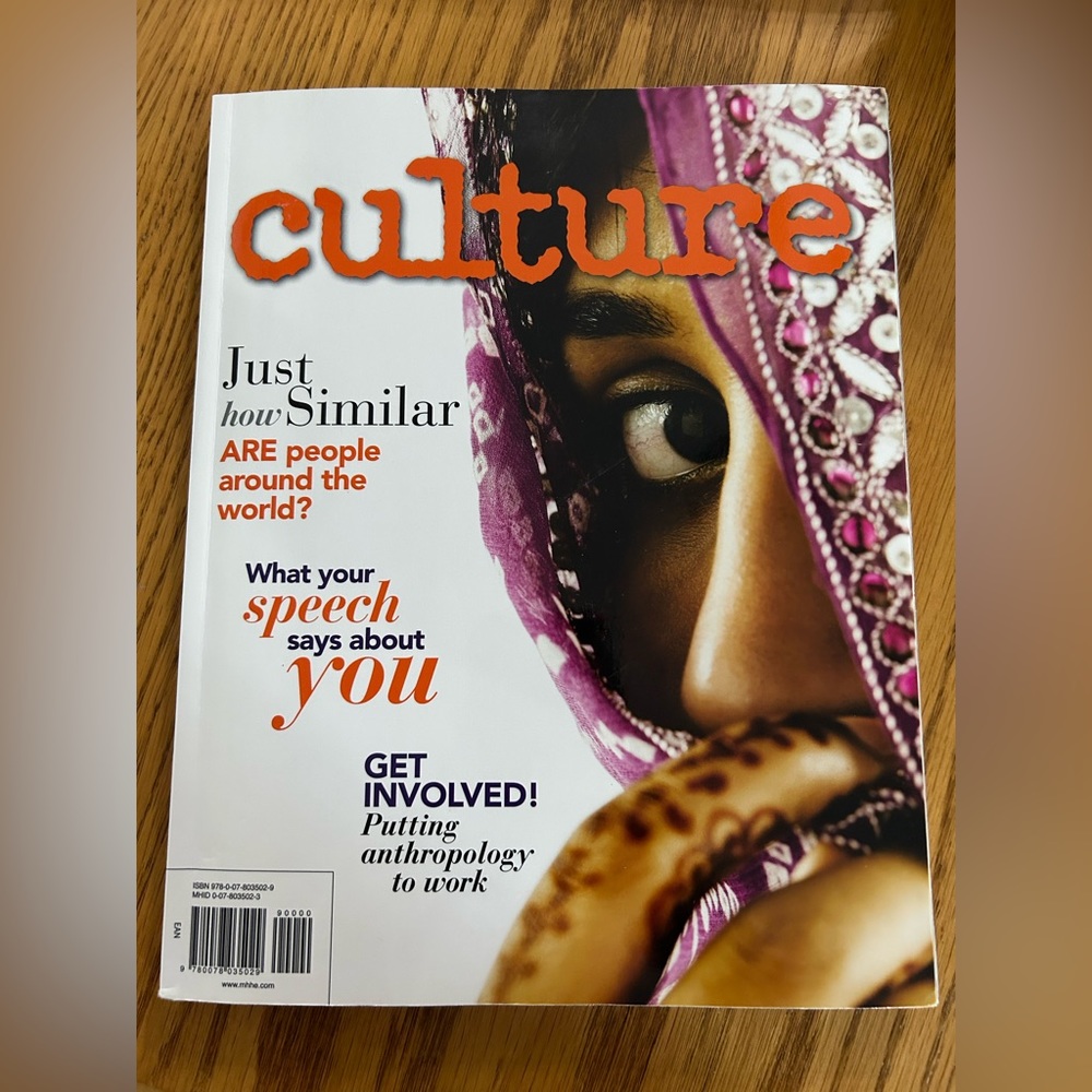 Textbook: Culture